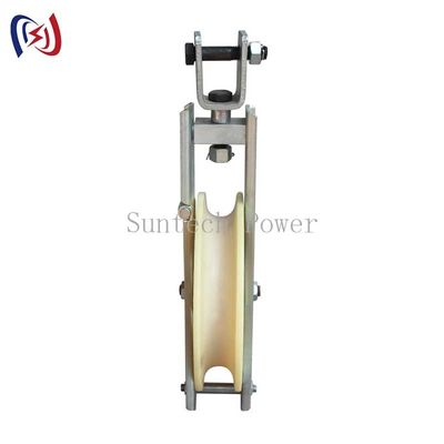 Nylon Or Aluminum Sheave Universal Stringing Block 5KN-20KN Rated Load