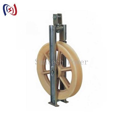 20KN-50KN OPGW Cable Stringing Pulley Conductor Stringing Blocks
