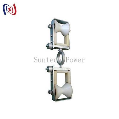 2KN Load Double Sheave Pulley Block OPGW Two Sheave Pulley Block