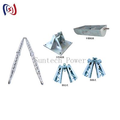 A Shape Lattice Gin Pole Stringing Tools In Tower Erection Tools