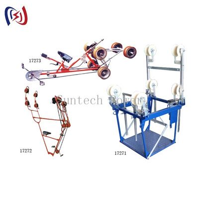 Inspection Trolleys And Overhead Lines Bicycles For Four Bundle Conductors