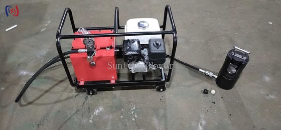 Single Stage Pump Hydraulic Crimping Tools High Pressure Hydraulic Pump 80 Mpa