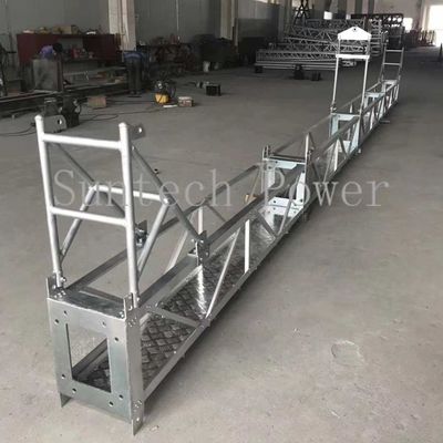 Transmission Line Metal Work Platform Tower Erection Tools 4M Length