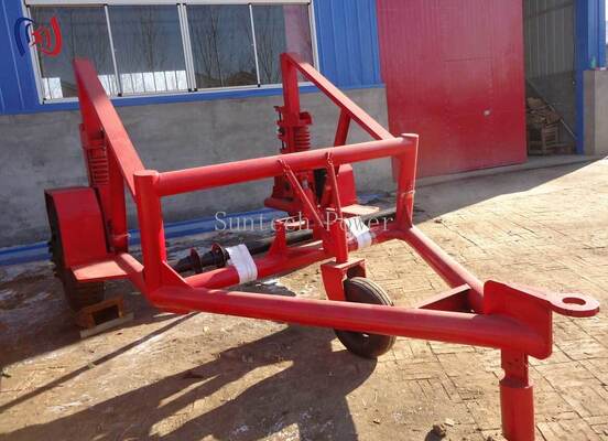 DLG Cable Reel Trailer for Cable Drum Transport with 1300-2360mm Width and 2300-3600mm Diameter