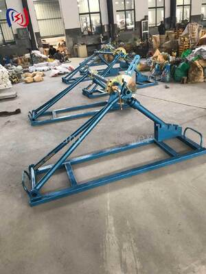 Detachable Type Cable Reel Stand with 30-100KN Rated Load for 1600-3000mm Cable Drums