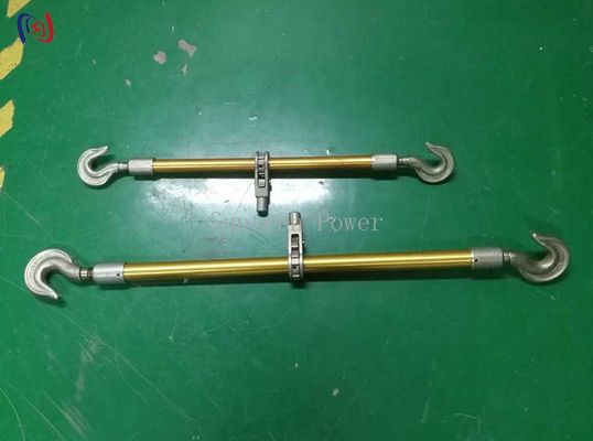 Dual Hook Aluminium Alloy Turnbuckle Power Transmission Line Stringing Tools