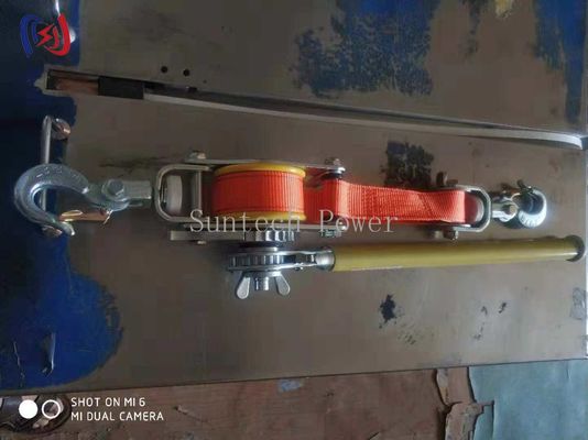 FRP Handle Chain Lifting Hoist Insulated Tightener  Non Conductive