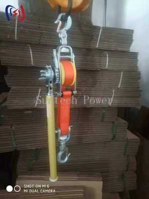 FRP Handle Chain Lifting Hoist Insulated Tightener  Non Conductive