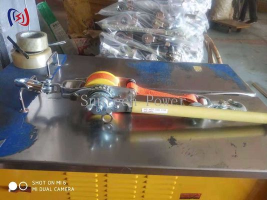 FRP Handle Chain Lifting Hoist Insulated Tightener  Non Conductive