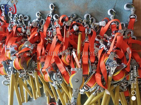 FRP Handle Chain Lifting Hoist Insulated Tightener  Non Conductive