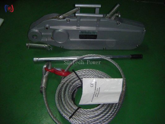 54KN Handle Wire Rope Hoist Overhead Pilot Pulling Hoist Transmission Line Stringing Tools