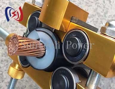 Cable Stripper Layer Wire Transmission Line Stringing Tools Underground Cable Pulling Tools