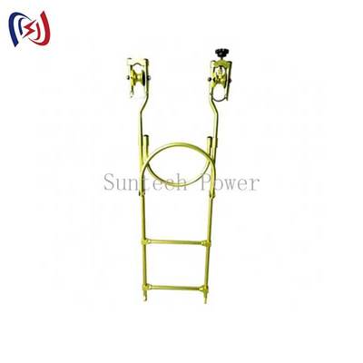 Construction Hanging Rope Ladder Trolley For Single Line Transmission Work
