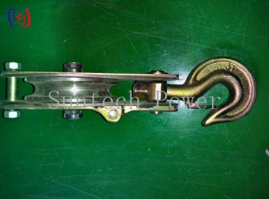 10KN-150KN Wire Rope Pulley Block Casting Construction Hoisting Tackle