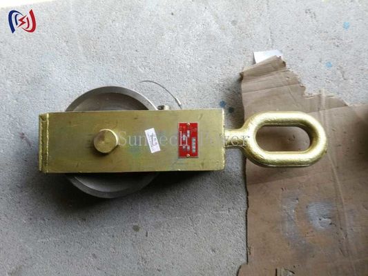 160mm Ending Conductor Stringing Blocks 30KN-80KN Ratel Load