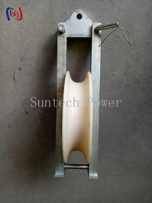 Nylon Or Aluminum Sheave Universal Stringing Block 5KN-20KN Rated Load