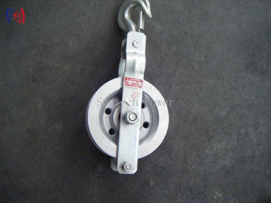 Nylon Or Aluminum Sheave Universal Stringing Block 5KN-20KN Rated Load