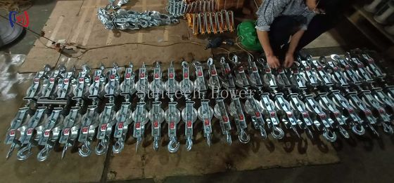 Nylon Sheave Stringing Blocks Conductor Transmission Stringing Blocks