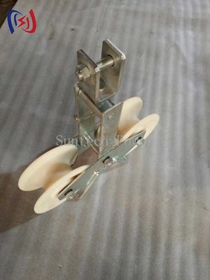 25KN Conductor Stringing Blocks Nylon Sheave Universal Stringing Block