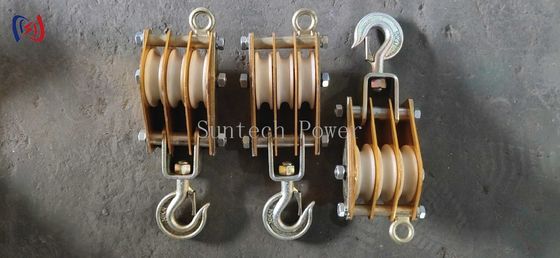 10 - 100KN Hoisting Tackle Aluminum Alloy Tower Erection Hoisting Tools