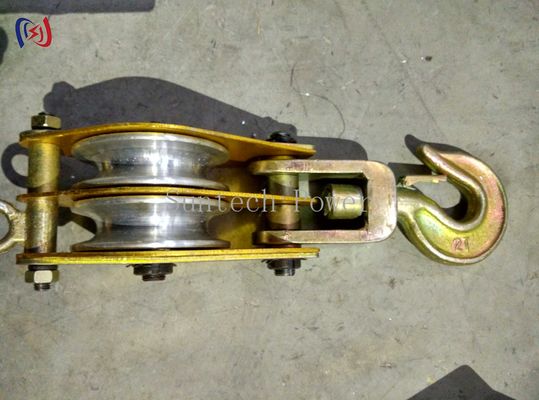 Aluminum Sheave Hoist Tackle 10KN-100KN Rope Hoist Block And Tackle