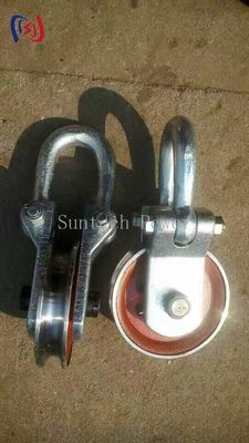 Lifting Point Balance Block 50KN / 80KN Round Cable Chain Hoisting Hooks