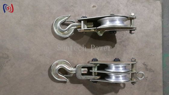 Aluminum Sheave Hoisting Tackle 100kN Lifting Block And Tackle