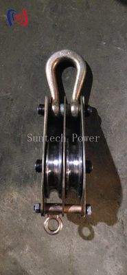 Transmission Line Hoisting Tackle 10KN Small Block And Tackle