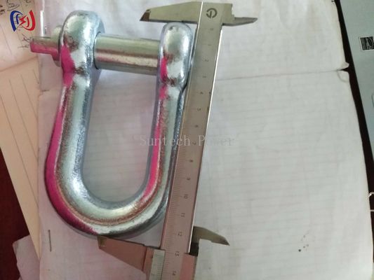 Steel Pilot Wire High Strength Galvanized Shackle For Construction Works