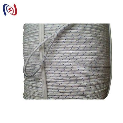 6mm-24mm Insulated Braided Nylon Wire 0.9KN-14KN White Nylon Rope