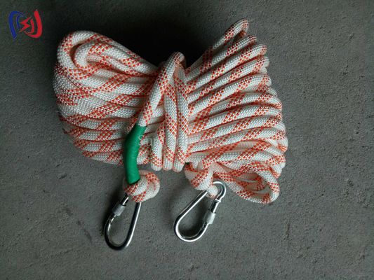 6mm-24mm Insulated Braided Nylon Wire 0.9KN-14KN White Nylon Rope