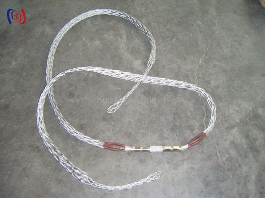 15 - 120KN Conductor Mesh Sock Joints Connecting Grip Wire Pulling Sock