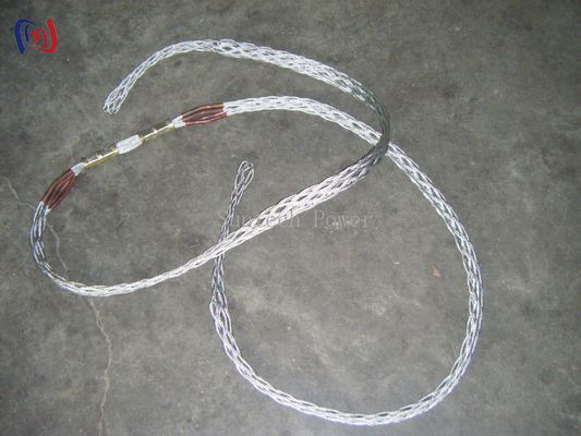 15 - 120KN Conductor Mesh Sock Joints Connecting Grip Wire Pulling Sock