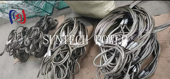 Galvanized Pilot Wire Rope 9mm-42mm Braided Anti Twisting Steel Wire Rope