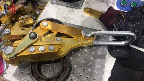 Aluminum Alloy Come Along Clamp For Conductor Gripper 80KN