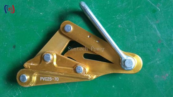 Aluminum Alloy Insulated Metal  Steel Cable Clamps Stringing Tools Conductor Gripper