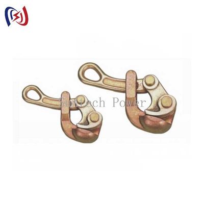 Single Cam Wire Pulling Clamp Come Along Clamp For GJ25-GJ120 Steel Strand