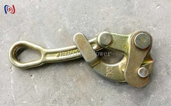 Single Cam Wire Pulling Clamp Come Along Clamp For GJ25-GJ120 Steel Strand