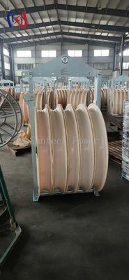 150KN Transmission Stringing Blocks ACSR720 Conductor Wire Stringing Blocks