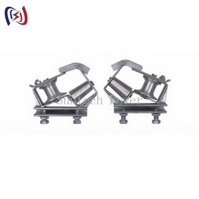 5KN Cable Roller Pulley Aluminum Sheave Or Nylon Sheave Cable Pulling Roller