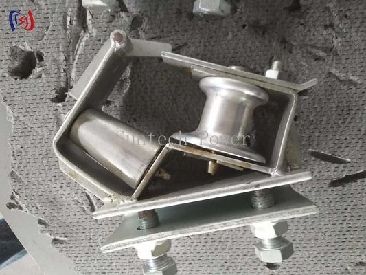 5KN Cable Roller Pulley Aluminum Sheave Or Nylon Sheave Cable Pulling Roller