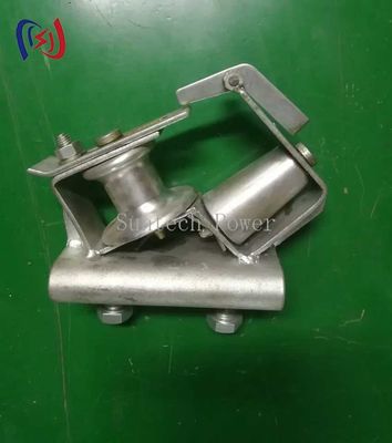 5KN Cable Roller Pulley Aluminum Sheave Or Nylon Sheave Cable Pulling Roller