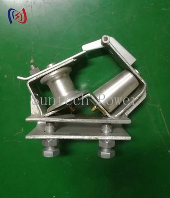 5KN Cable Roller Pulley Aluminum Sheave Or Nylon Sheave Cable Pulling Roller