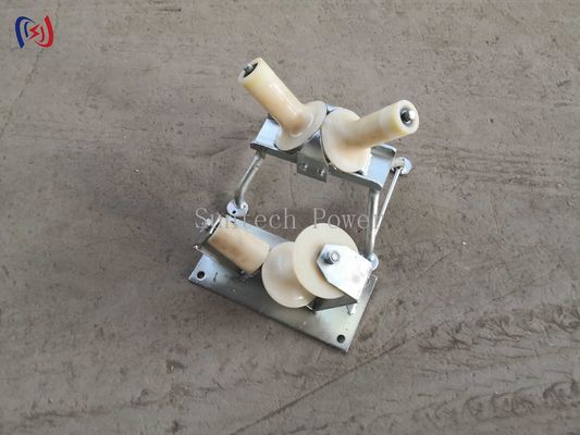 One Way / Two Way Cable Turning Roller 10KN Wire Pulling Rollers