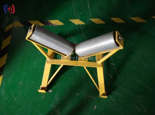 One Way / Two Way Cable Turning Roller 10KN Wire Pulling Rollers