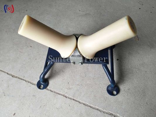 One Way / Two Way Cable Turning Roller 10KN Wire Pulling Rollers