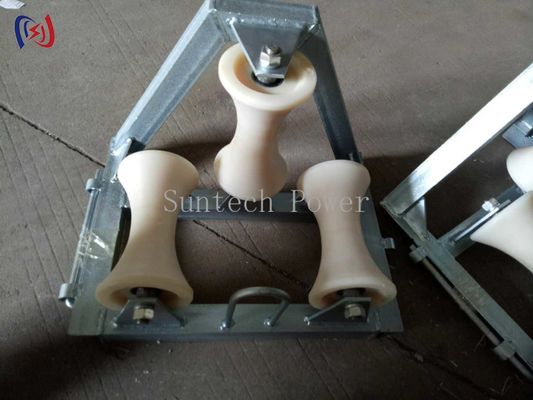 Protective Cable Roller Pulley For Damage Prevention During Cable Installation