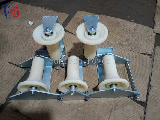 Protective Cable Roller Pulley For Damage Prevention During Cable Installation