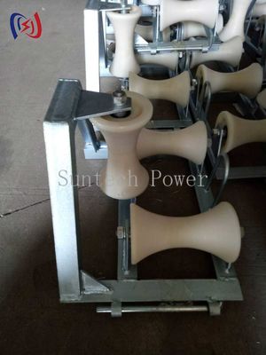 Protective Cable Roller Pulley For Damage Prevention During Cable Installation