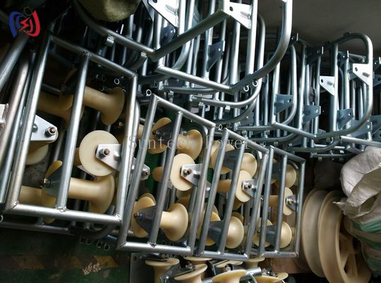 Protective Cable Roller Pulley For Damage Prevention During Cable Installation